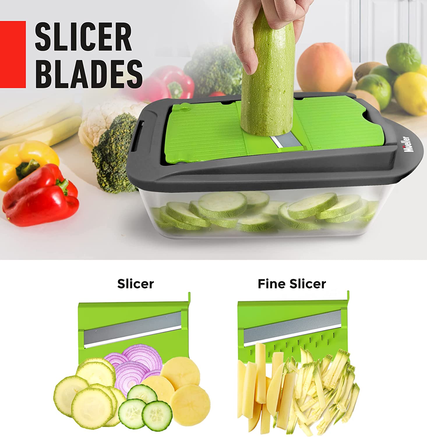14pcs Multifunction Vegetable Slicer